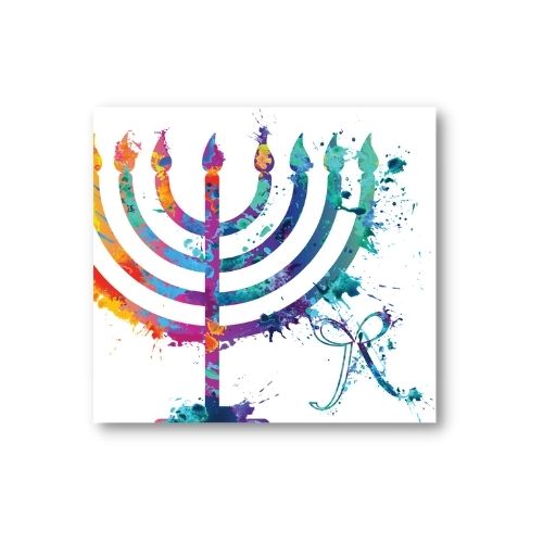 Chanukah gift packaging from The Gift Card Registry