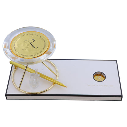 Lucite Chanukah Gift
